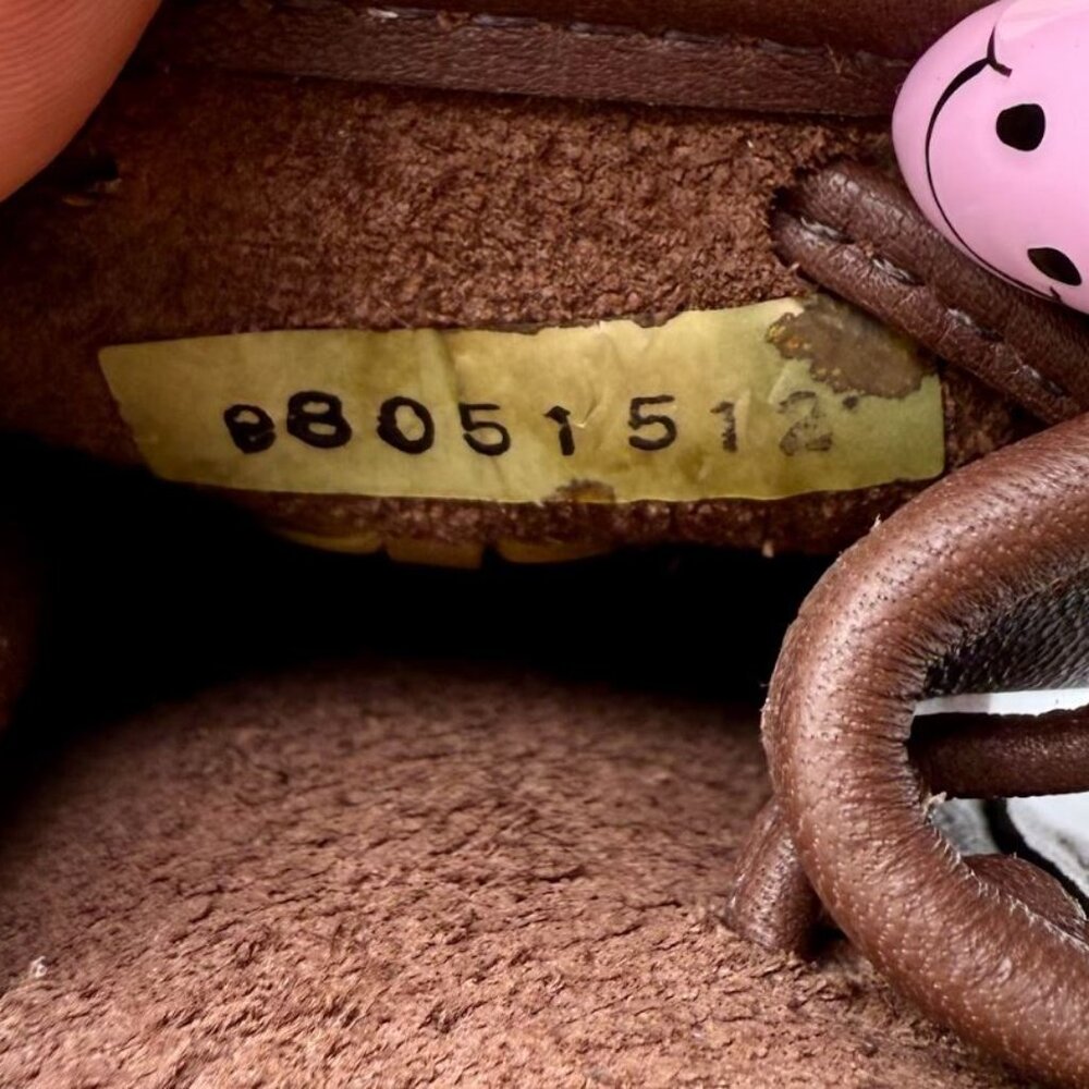 Vintage Coach Mahogany Brown Mini Turnlock Daypack Key Fob Keychain - Picture 9 of 10